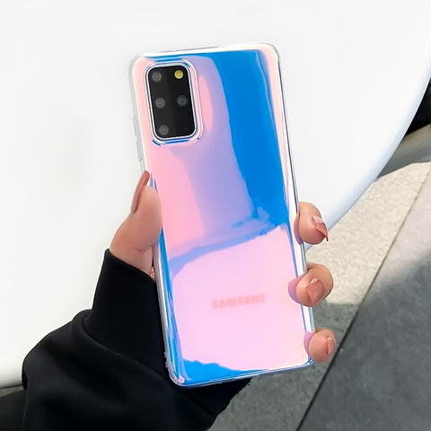 LOVECOM-funda de teléfono para Samsung Galaxy A21S, A50, S20, FE, S21, S10, S9 Plus, Note 20, 10, 9, 8, transparente, suave, de TPU ► Foto 1/6