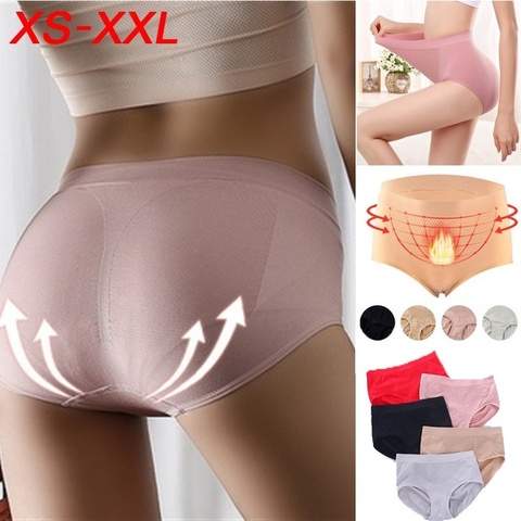 Ropa interior 3D superelástica sin costuras para mujer, ropa interior adelgazante para levantar la cadera, bragas para entrenar la cintura, moldeador de cuerpo ► Foto 1/6