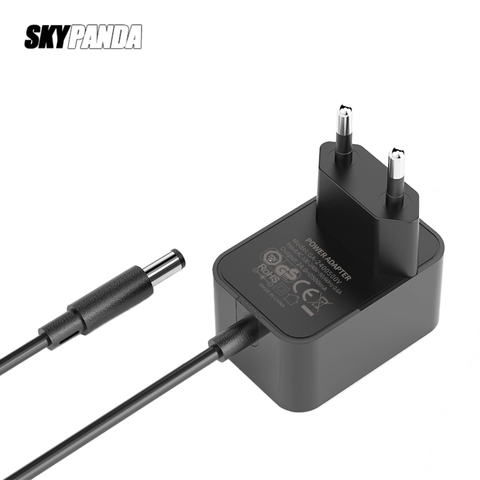 24V 0.5A CE/GS certificación Power Adapter EU salida DC 90-240V entrada de CA 100cm Cable cargador de alimentación para la lámpara de mesa electrodomésticos ► Foto 1/6