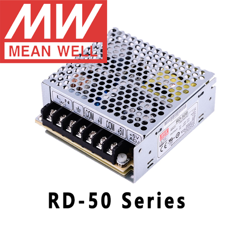 Decir bueno RD-50 de conmutación de salida Dual fuente de alimentación meanwell AC/DC 50W 5V 12V 24V ► Foto 1/2