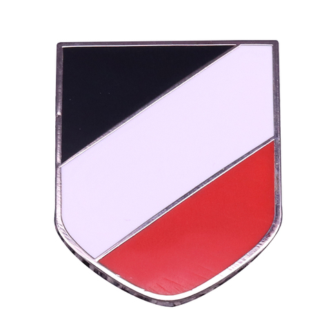 Escudo lateral del casco alemán de la Segunda Guerra Mundial, insignia del ejército, accesorios ► Foto 1/3