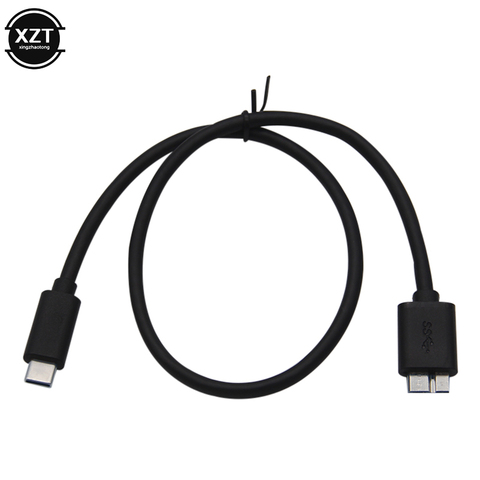 Conector USB 3,1 tipo C a USB 3,0, Cable Micro B para disco duro, teléfono móvil, PC ► Foto 1/6