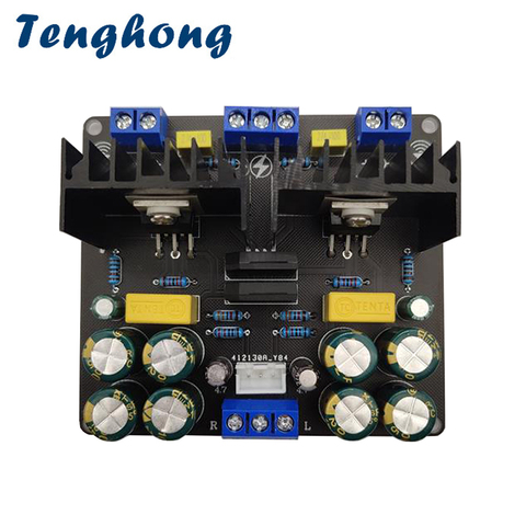 Tenghong LM1875 estéreo 2,0 puro amplificadores de Audio de 20W * 2 de dos canales de sonido Amplificador de altavoces para cine en casa DIY ► Foto 1/6