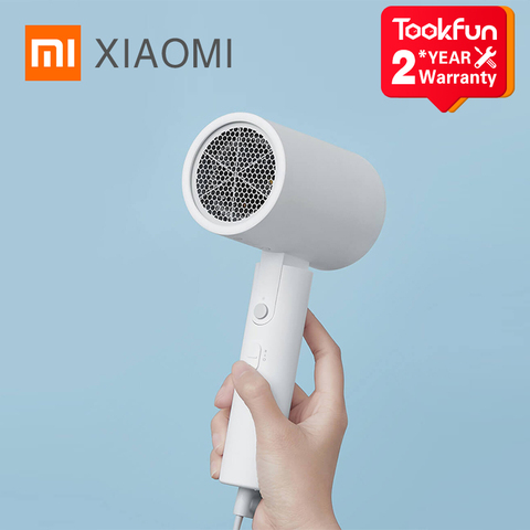 Secador de pelo portátil XIAOMI MIJIA, Nanoe, cuidado del cabello con iones de agua, secado rápido profesional, 1600W, secador de pelo plegable de viaje ► Foto 1/6