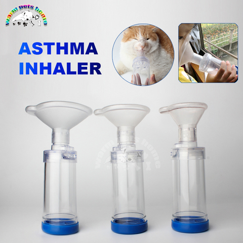 Cámara espaciadora de inhalador de Aerosol para adultos y niños, cámara de espray de gatos, espaciador ► Foto 1/6