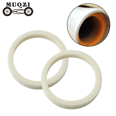 MUQZI-Anillo de esponja para horquilla delantera de bicicleta, sello de absorción de espuma de aceite, 30/32/34/35/36/38/40mm, accesorios para bicicleta, 2 uds. ► Foto 1/6