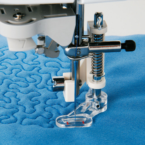 Pie de bordar multifunción para zurcir prensatela para máquina de coser, bordado Universal, 1 Uds. ► Foto 1/6