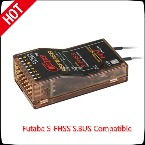 RSF08SB 8ch Futaba S-FHSS S autobús receptor Compatible para 10J 8J 6K 6J 14sg 18MZ WC 18SZ Frsky Delta 16% ► Foto 1/3