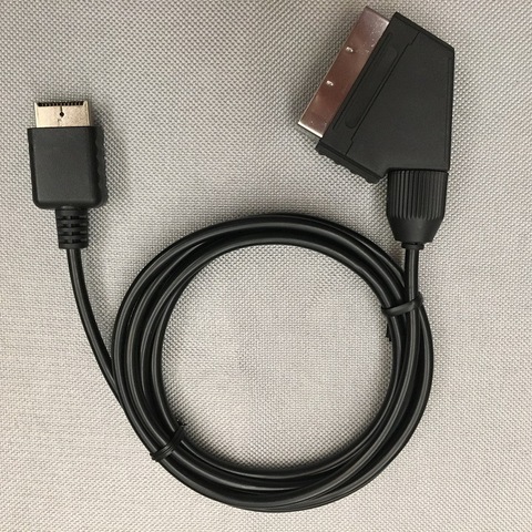 Cable Scart RGB de 1,8 m para Sony Playstation PS2 PS3 TV AV, Cable de conexión de repuesto para consolas PAL/NTSC ► Foto 1/5