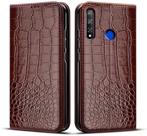 Funda de cuero con tapa para móvil, carcasa de HRY-LX1T para Honor 10i, Honor 10i, Honor 10i, 10 i, 6,21 pulgadas ► Foto 1/5