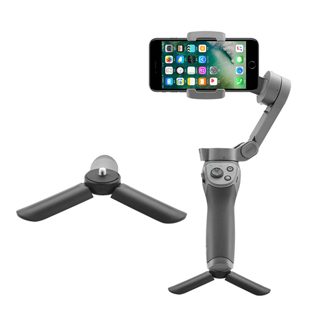 Mini trípode para Zhiyun Smooth 4 DJI OSMO Mobile 2 3 Feiyu Vimble Moza Mini estabilizador escritorio soporte montaje Stent accesorio ► Foto 1/6