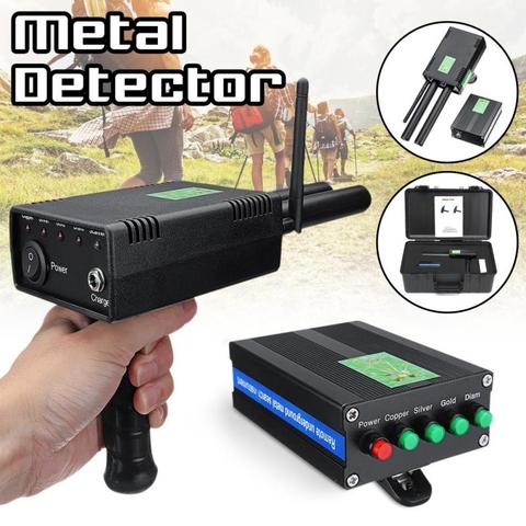 AKS Plus-Detector de Metales de doble sonda, dispositivo de detección subterránea de posicionamiento remoto, buscador de cazador de largo alcance, Detector de cobre dorado y plateado ► Foto 1/6