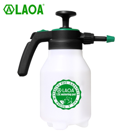 LAOA-bomba de agua de alta presión, botella rociadora con boquilla giratoria para desinfectante en aerosol, herramientas de jardín y coche, 1.5L ► Foto 1/6