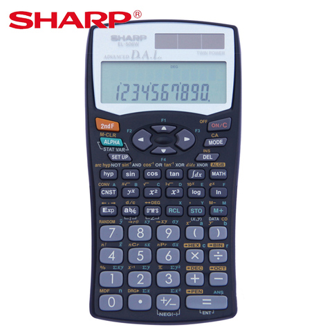 SHARP EL-509W-ordenador de examen para estudiantes de escuela secundaria, calculadora para estudiantes universitarios, función de Ciencia ► Foto 1/6