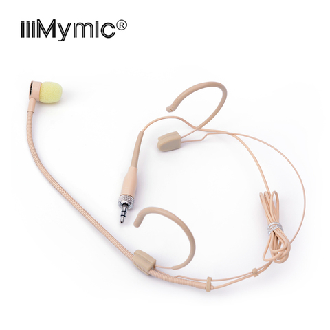 ¡Perfecto para cantar concierto! Micrófono de condensador unidireccional con bloqueo, 3,5mm, para Sennheiser, inalámbrico, Bodypack ► Foto 1/6