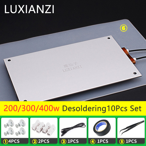 LUXIANZI-eliminador Led de aluminio BGA, estación de desoldar PTC, placa de fiebre, precalentamiento, tira LCD, reparación de chips, termostato, placa de calefacción ► Foto 1/6