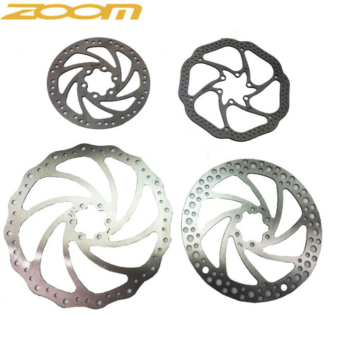 ZOOM-freno de disco de bicicleta de montaña, rotor de bicicleta de 160mm y 180mm, disco de freno de ciclocross de 44mm y 6 pernos, línea central, con tornillos ► Foto 1/6
