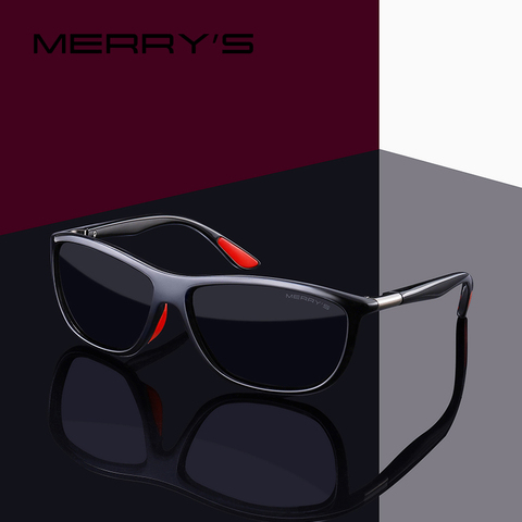 MERRYS diseño hombres HD polarizado gafas de sol deportivas pesca gafas UV400 protección S8310 ► Foto 1/6