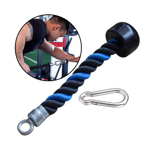 Brida de Cable de polea de un solo Mango para cuerda para tríceps, accesorio extraíble, equipo de entrenamiento de Fitness para músculos ► Foto 1/6