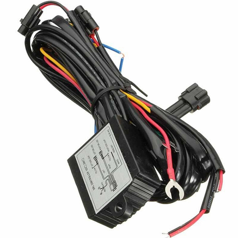 Regulador de intensidad de luz de circulación diurna DRL para coche, interruptor de Control de relé regulable, arnés de 12V, 1 unidad ► Foto 1/6