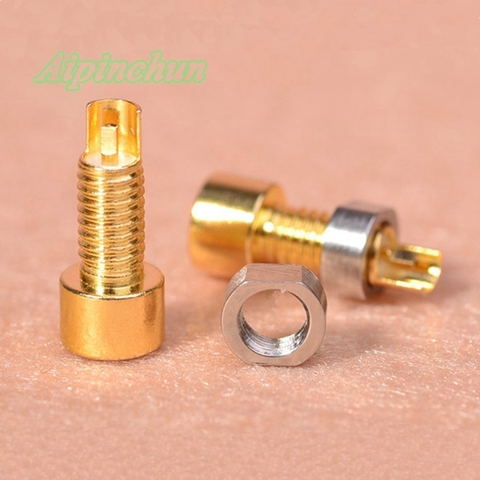 Conector hembra de soldadura chapado en oro, 2 uds., bricolaje, MMCX ► Foto 1/6