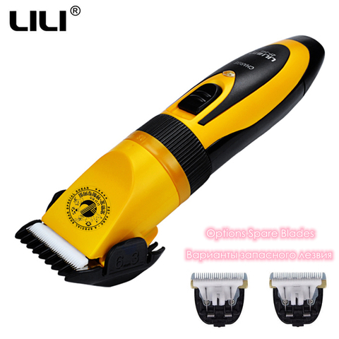 ZP-295 profesional LILI, cortadora de pelo Gato para perros, alta calidad, recargable, 35W, máquina eléctrica para acicalamiento y corte de pelo de mascotas ► Foto 1/6