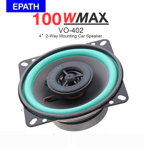 4/5/6 5 pulgadas 100W HiFi para coche altavoz Coaxial puerta del vehículo Audio de coche de música estéreo frecuencia de rango completo con malla de lavadora ► Foto 1/6