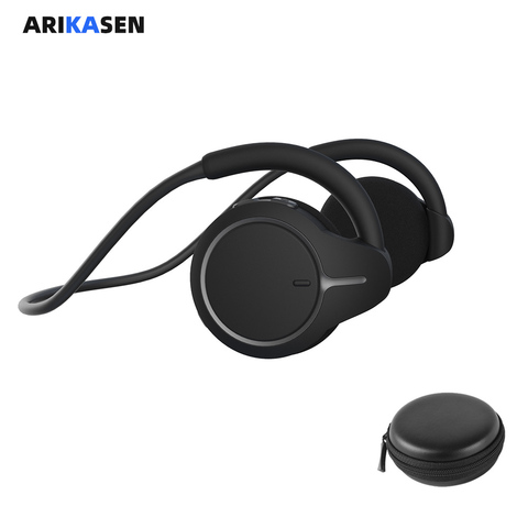 Auriculares deportivos inalámbricos S21 con Bluetooth V5.0, dispositivo estéreo 3D, con micrófono Dual, 16 horas de tiempo de música, cómodos ► Foto 1/6