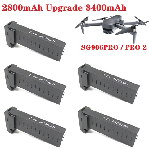 Batería Original para Drones SG906 Pro 2 Pro2 X7 Pro, 7,4 V, 2800MAH/7,6 V, 3400MAH, accesorios para Drones SG906Pro ► Foto 1/6
