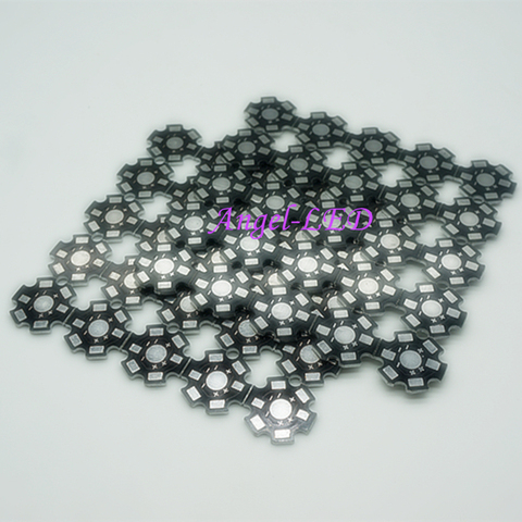50 piezas unids de alta potencia 1 W/3 W/W 5 W Watt LED disipador de calor placa Base de aluminio 20mm KIT de tablero LED DIY alta calidad estrella disipador ► Foto 1/4