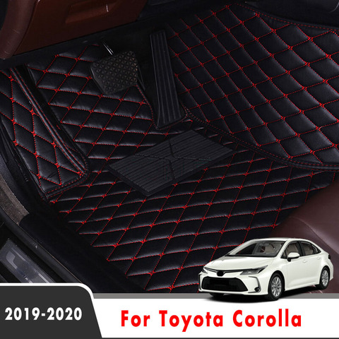 Coche tapetes para Toyota Corolla E210 210, 2022 de 2022 accesorios de Auto de fundas protectoras impermeable Anti sucio de alfombras ► Foto 1/6