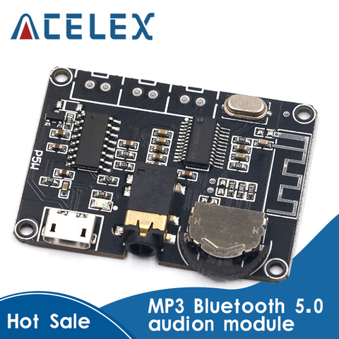 5W + 5W PAM8406 Bluetooth 5,0 DC3.7-5V estéreo Módulo de amplificador de potencia de audio XY-P5W para Arduino diy kit ► Foto 1/6