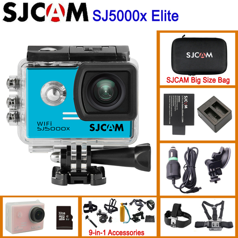 SJCAM-Cámara de acción deportiva SJ5000X Elite Gyro, WiFi, 4K, H.264, buceo, 30M, impermeable, DV, SJ5000x ► Foto 1/6