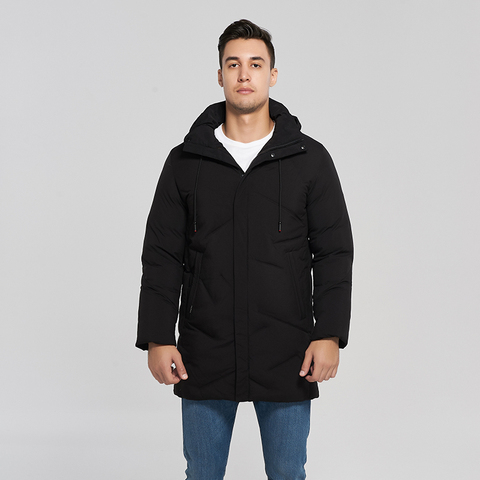 Chaqueta gruesa de invierno para hombre, Parka larga, prendas de vestir de alta calidad, resistente al viento, impermeable, novedad de 2022 ► Foto 1/6