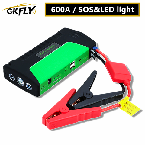 GKFLY-arrancador de batería de coche de alta potencia, Banco de energía portátil, multifunción, 600A, 12V, dispositivo de arranque de emergencia ► Foto 1/6