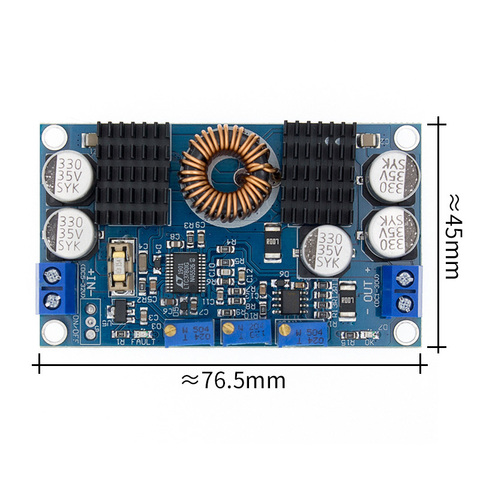 Inteligente electrónica DC 5 V-32 V a 1 V-30 V 10A LTC3780 paso automático a regulador de carga para ► Foto 1/1