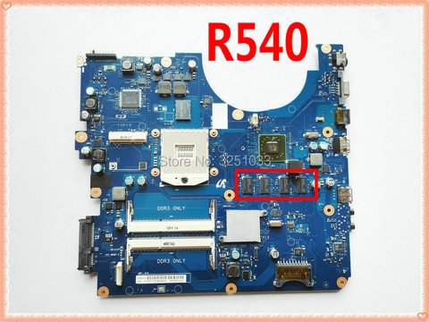 Placa base R540 para ordenador portátil, BA41-1285A, BA41-1286A, BA41-1287A, BA92-06621A, para Samsung NP- R540 ► Foto 1/4