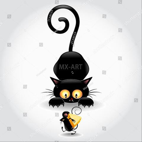 Troqueles de corte de Metal de gato y ratón para manualidades, plantillas decorativas para tarjetas de álbum de recortes, 2022 ► Foto 1/2