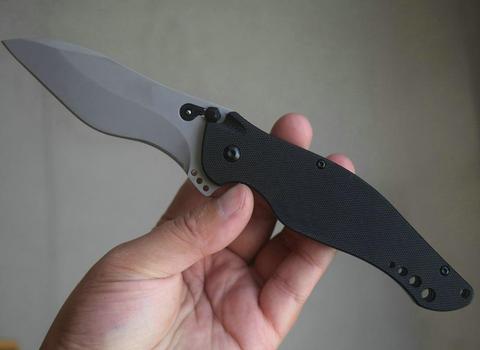 TRSKT-cuchillo táctico 1595-G10, hoja 8Cr13mov, bolsillo de caza, herramienta Edc para acampar al aire libre, envío directo ► Foto 1/6