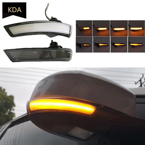 Luz LED de señal de giro dinámica para retrovisor, repetidor intermitente para Ford Focus 2 3 Mk2 Mk3 Mondeo Mk4, 2 uds. ► Foto 1/6