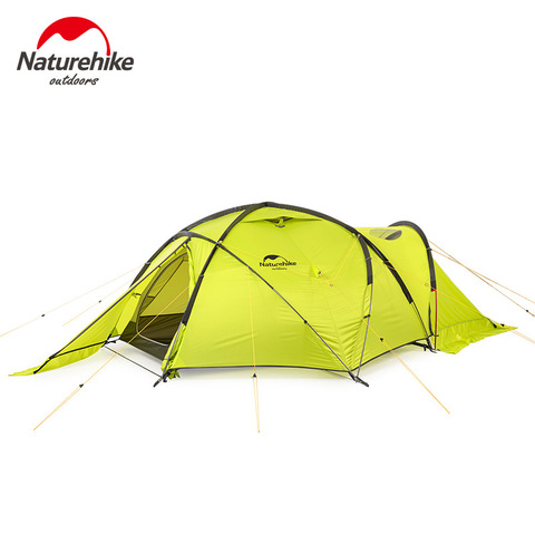 Naturehike Igloo 2-tienda de montaña doble para 2 personas, para exteriores, camping, senderismo, nieve, resistente al viento y antifrío, tienda para lluvia ► Foto 1/6