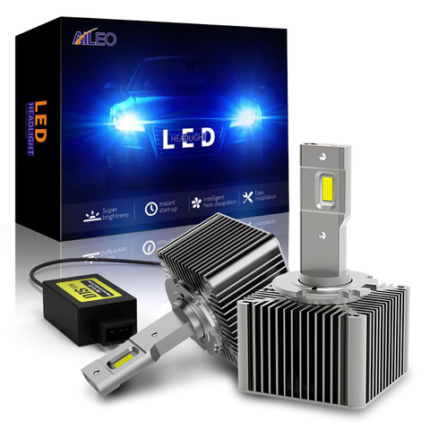 AILEO Mini 1:1 Canbus 6500K blanco frío D1S D1R D2S D2R D3S D3R D4S D4R bombilla de faro delantero de coche 110W 25000LM luz LED Auto actualización Kit ► Foto 1/6