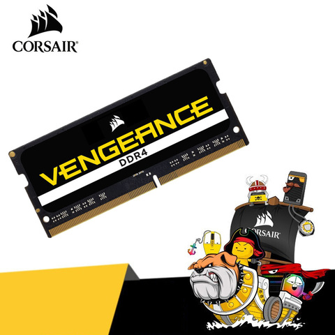 CORSAIR-Libro Electrónico con memoria RAM SO-DIMM DDR4, 8GB, 2666 Pines, 1,2 V, PC4, 8G, 16G, 32GB, para ordenador portátil ► Foto 1/6