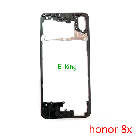 Bisel frontal para Huawei Honor 8X, Marco medio LCD, soporte, carcasa, piezas de reparación de repuesto ► Foto 1/1