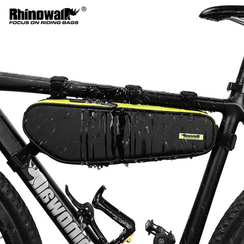 Rhinowalk-Bolsa de ciclismo para bicicleta, marco de tubo delantero para teléfono, impermeable, marco triangular, accesorios para bicicleta ► Foto 1/6