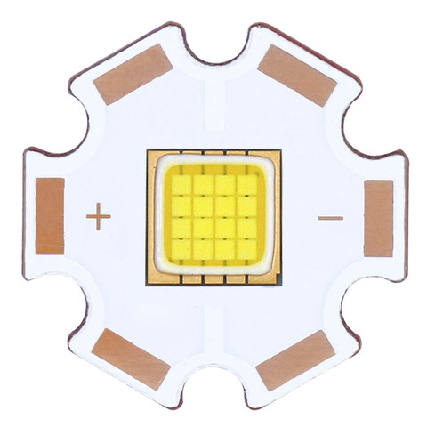 Luz LED de alta potencia de 50W superbrillante 6500K 4A, cuentas LED, tubo de PCB, sustrato de lámpara de cobre para faros para automóviles DIY ► Foto 1/3