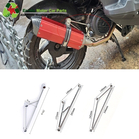 Silenciador de escape para motocicleta GY6, soporte de trípode universal, trípode modificado para moto, gy6, 139qmb, 152qmi, 157qmj ► Foto 1/5