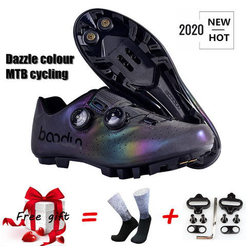 Zapatos profesionales para ciclismo de montaña, zapatillas transpirables con autosujeción, 2022 ► Foto 1/6