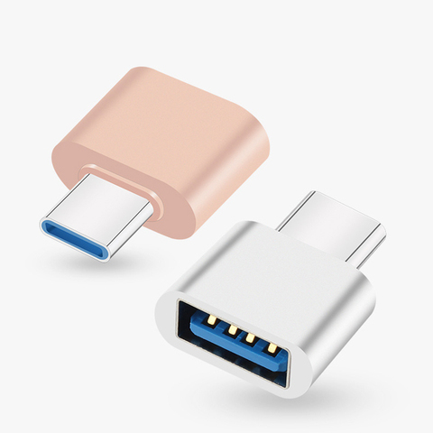 Nuevo USB 3,0 tipo C OTG Cable adaptador tipo C USB-C OTG Convertidor para Xiaomi Mi5 Mi6 Huawei ratón teclado USB disco Flash ► Foto 1/5