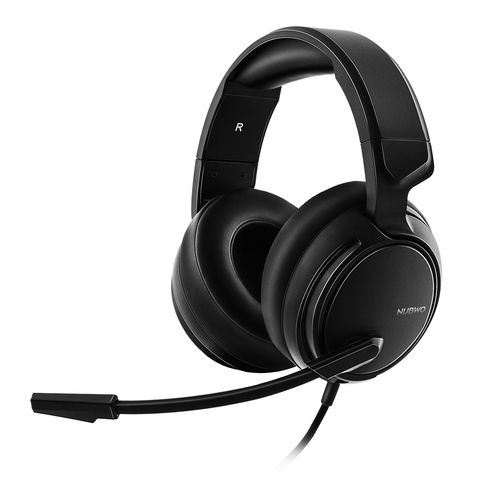 NUBWO-auriculares N12 para videojuegos con micrófono y cancelación de ruido, auricular auxiliar de 3,5mm, diadema ajustable para PC y portátil ► Foto 1/6